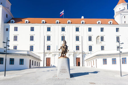 Bratislava Castle, Slovakiaのeditorial素材