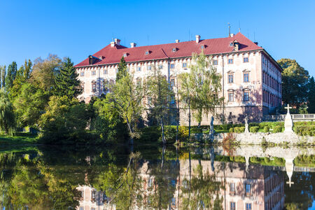 Libochovice Palace, Czech Republicのeditorial素材