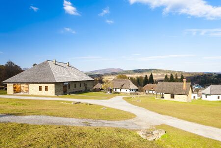 Museum of Ukrainian village, Svidnik, Slovakiaのeditorial素材