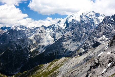 Passo dello Stelvio, Alto Adige, Italyの写真素材