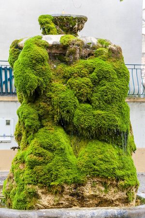fountain in Cadenet, Provence, Franceの写真素材