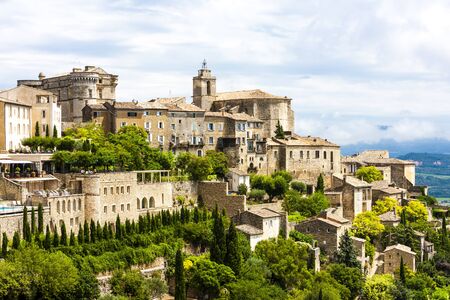 Gordes, Provence, Franceの写真素材