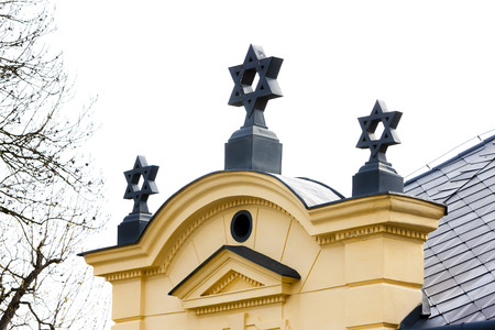 synagogue, Trebic, Czech Republicの写真素材