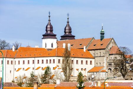 St. Procopius Basilica, Trebic, Czech Republicのeditorial素材