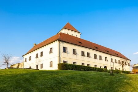 castle in Cejkovice, Czech Republicのeditorial素材