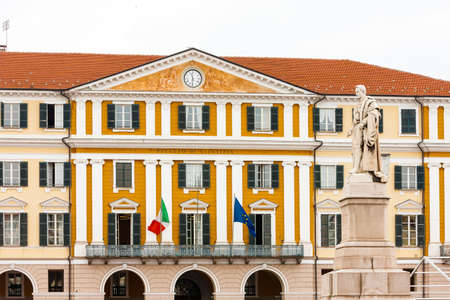 Piazza Galimberti, Cuneo, Piedmont, Italyのeditorial素材