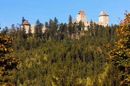ruins of Kasperk Castle, Czech Republicのeditorial素材