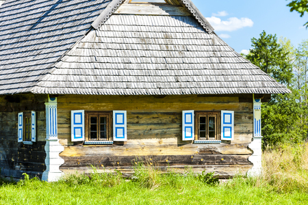ethnographic park of Russian culture, Bialowieski national park, Podlaskie Voivodeship, Polandのeditorial素材