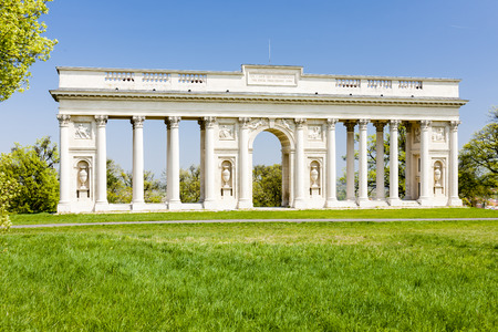 Colonnade on Reistna, Czech Republicのeditorial素材