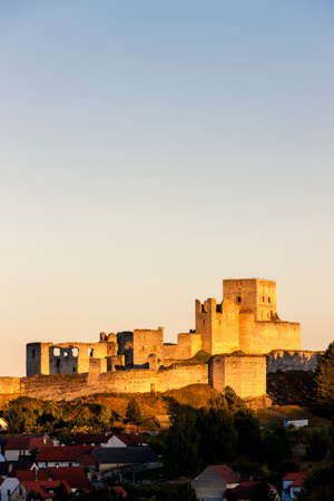 ruins of Rabi Castle, Czech Republicのeditorial素材