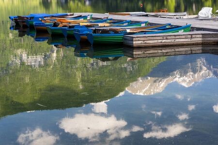 Lake Bohinj in Triglav national park, Slovenia