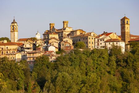 town Molare in Piedmont, Italy