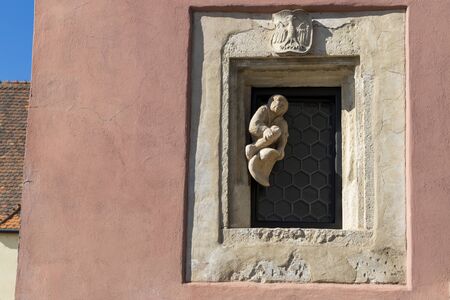 old town Znojmo, South Moravia Czech Republicの写真素材