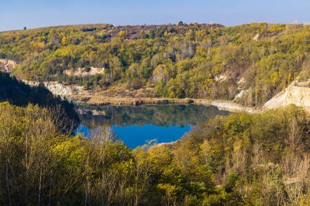 Gold mine near village of Rudabanya in Northern Hungary with a site of remains Rudapithecus Hungaricus, Hungaryの写真素材
