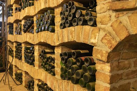 wine cellar in Oberwaltersdorf near Vienna, Thermenregion, Austria