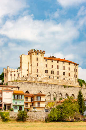 Monesiglio castle in Piedmont, Italyのeditorial素材