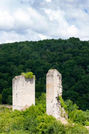 Tours de Carbonnieres, Correze, Franceのeditorial素材