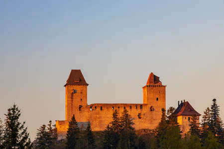 Kasperk castle in Sumava, Czech Republicのeditorial素材