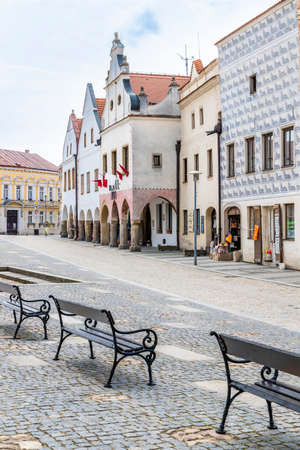 Olad town Slavonice in Czech Republicのeditorial素材