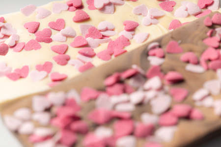 detail of chocolate for Valetine's day