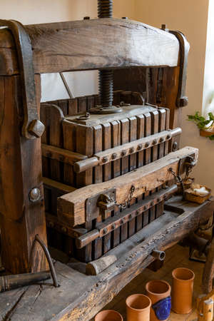 old wine press in Moor, Hungaryの写真素材