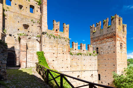 Castell Arquato in north Italyのeditorial素材