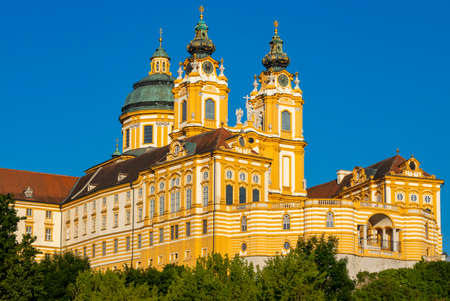 Monastery Melk in north Austria