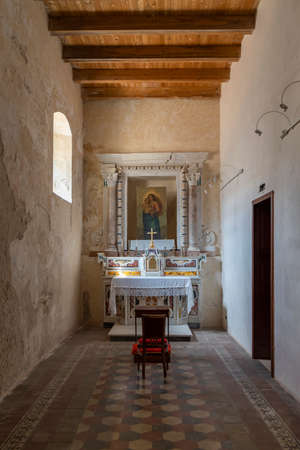 Santa Maria cathedral, Gerace in Calabria, Italyのeditorial素材