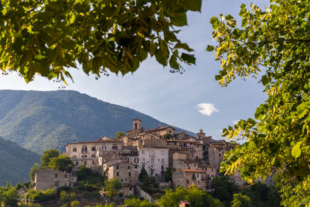 Scanno, National Park of Abruzzo, Province of L'Aquila, region of Abruzzo, Italyのeditorial素材