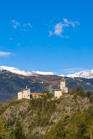 Sprechenstein Castle, South Tyrol, Italyのeditorial素材