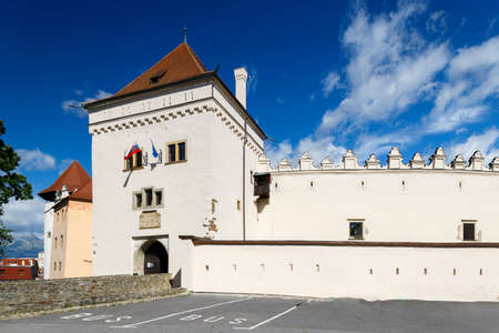 Kezmarok castle in northen Slovakiaのeditorial素材