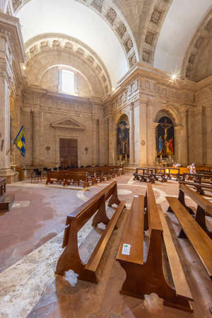 San Biagio church in Montepulciano, Tuscany, Italyのeditorial素材