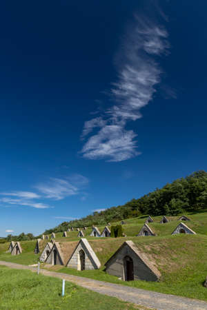 Gombos-hegyi pincesor in Hercegkut, UNESCO site, Great Plain, North Hungary