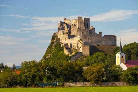 Ruins of Beckov castle, Slovakiaのeditorial素材