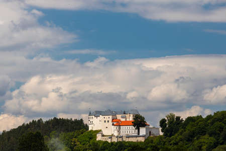 Slovenska Lupca castle near Banska Bystrica, Slovakiaのeditorial素材