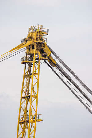 Coal mining machine near Most, Northern Bohemia, Czech Republicの写真素材