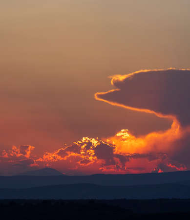 Mont Ventoux mountain (1912 m) in the Provence region, France