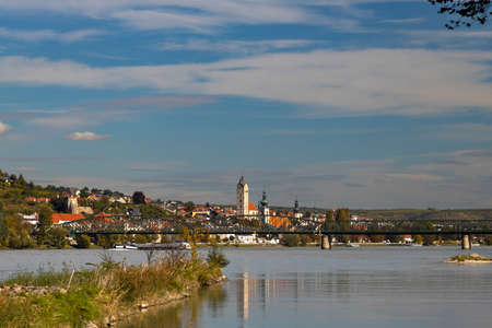 Old Town of Krems on Danube,  Austriaの写真素材