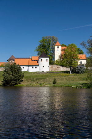 Stronghold of Zumberk, Southern Bohemia, Czech Republicのeditorial素材