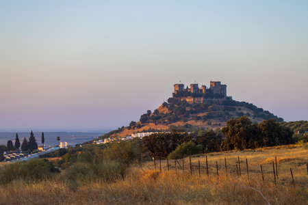 Almodovar del Rio Castle in Andalusia, Spainのeditorial素材