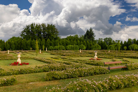 Silesian Rudoltice castle, Northern Moravia, Czech Republicのeditorial素材