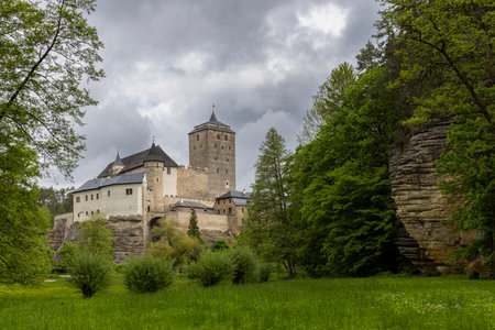 Kost Castle in Eastern Bohemia, Czech Republicの写真素材