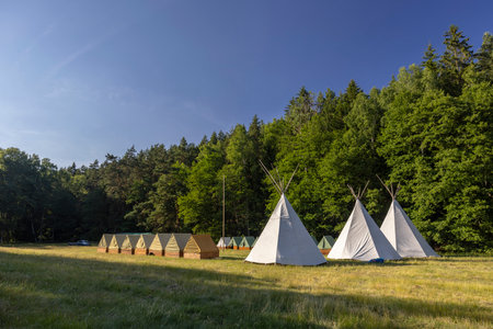 Scout camp, Western Bohemia, Czech Republic