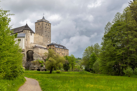 Kost Castle in Eastern Bohemia, Czech Republicの写真素材