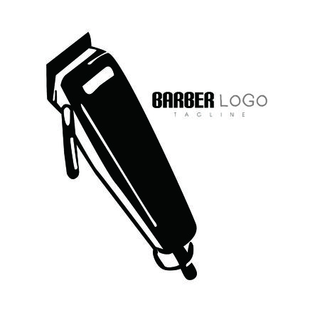 Barbershop symbol template iconのイラスト素材