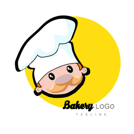 Bakery vector logoのイラスト素材