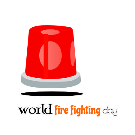Firefighting fire rescue Logo Vectorのイラスト素材