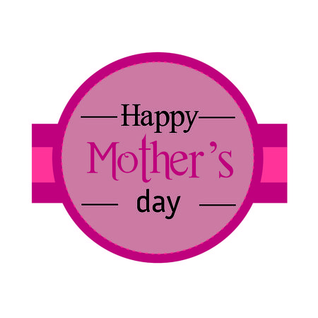 happy mothers day- momのイラスト素材
