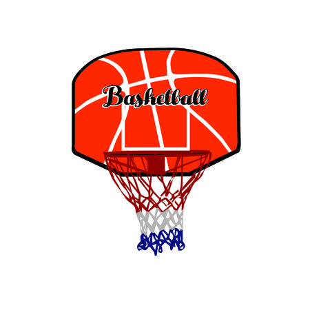 Basket Ball Logo Vectorのイラスト素材