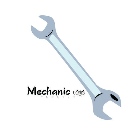 White and black mechanic setのイラスト素材